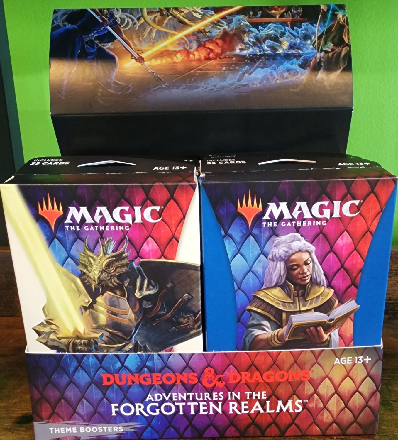 MAGIC THE GATHERING D&amp;D ADVENTURES IN THE FORGOTTEN REALMS THEME BOOSTERS