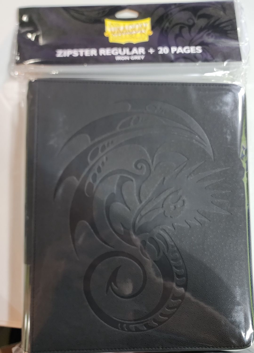 DRAGON SHIELD ZIPSTER REGULAR IRON GREY