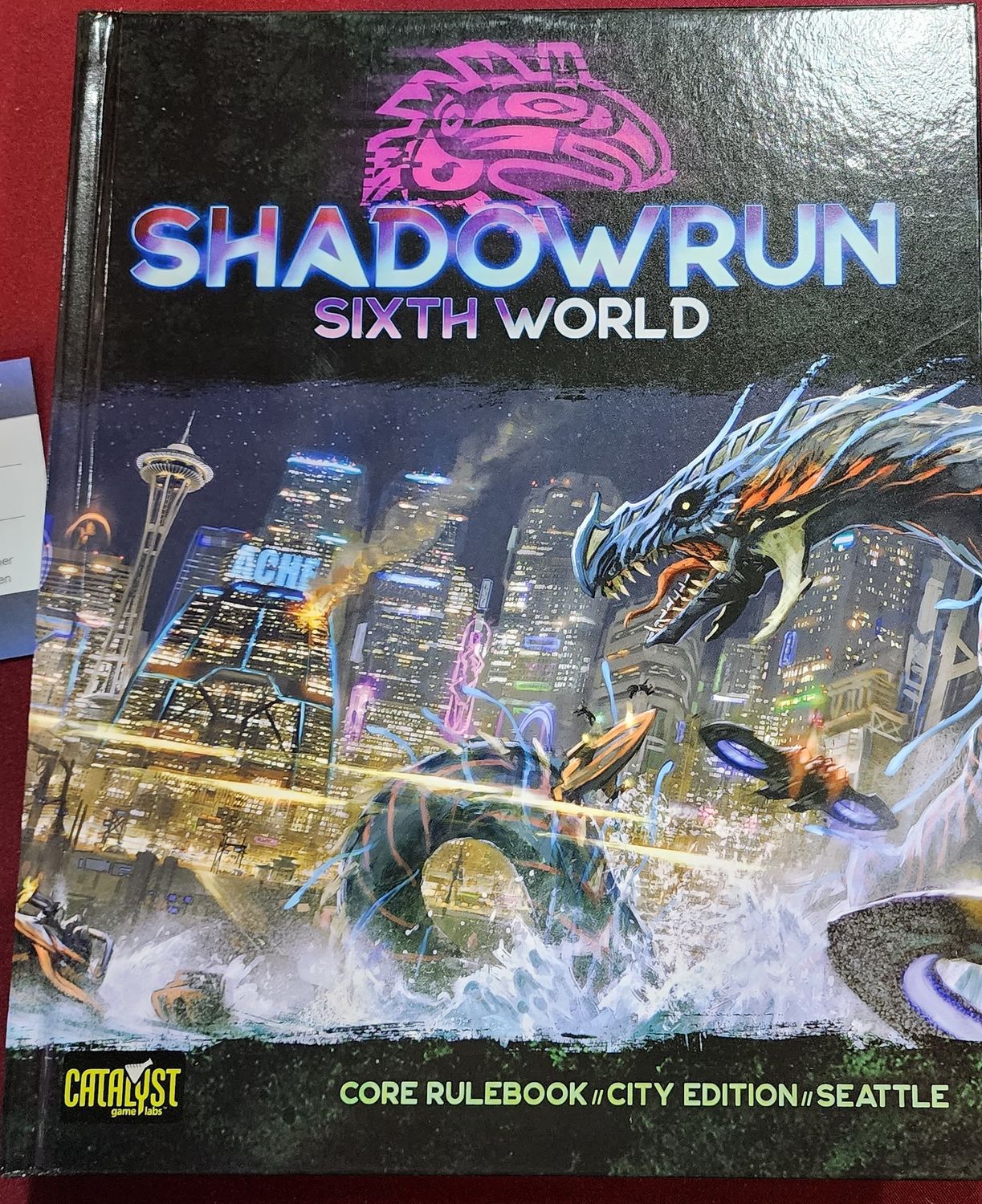 SHADOWRUN SIXTH WORLD CORE RULEBOOK CITY EDITION SEATTLE