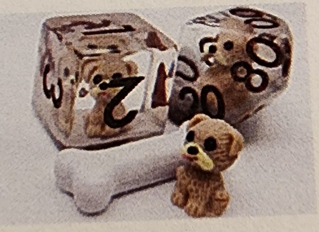HAZEL THE GOOD DOGGO RPG DICE SET
