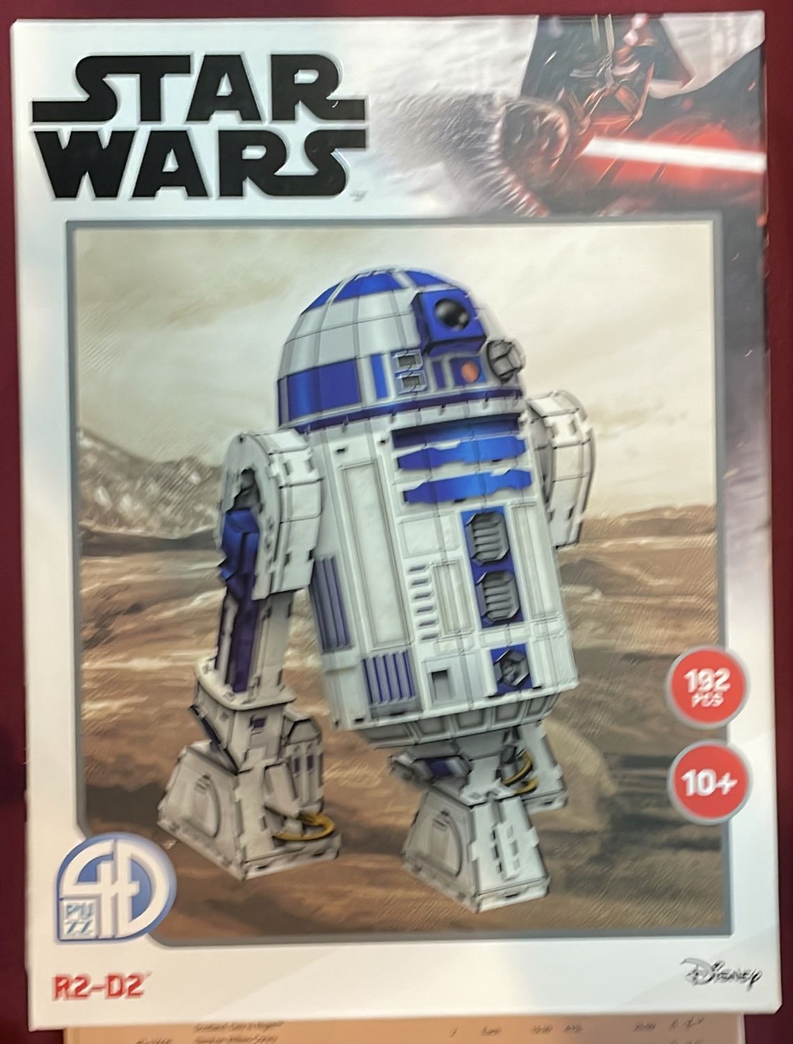 Star Wars R2D2 Paper Model Kit Medium