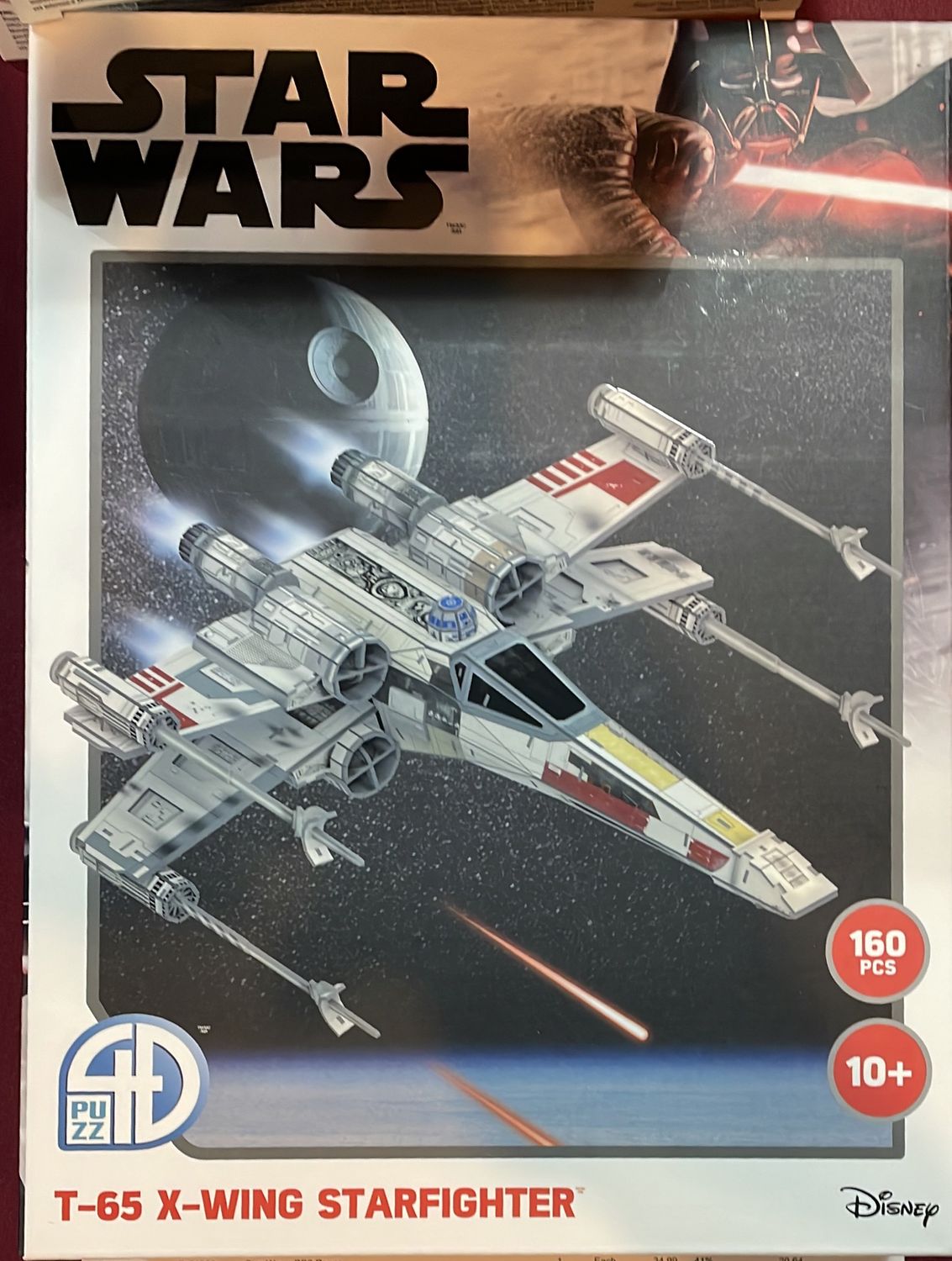 Star Wars X-Wing Star Fighter T-65B 4D paper Model Kit