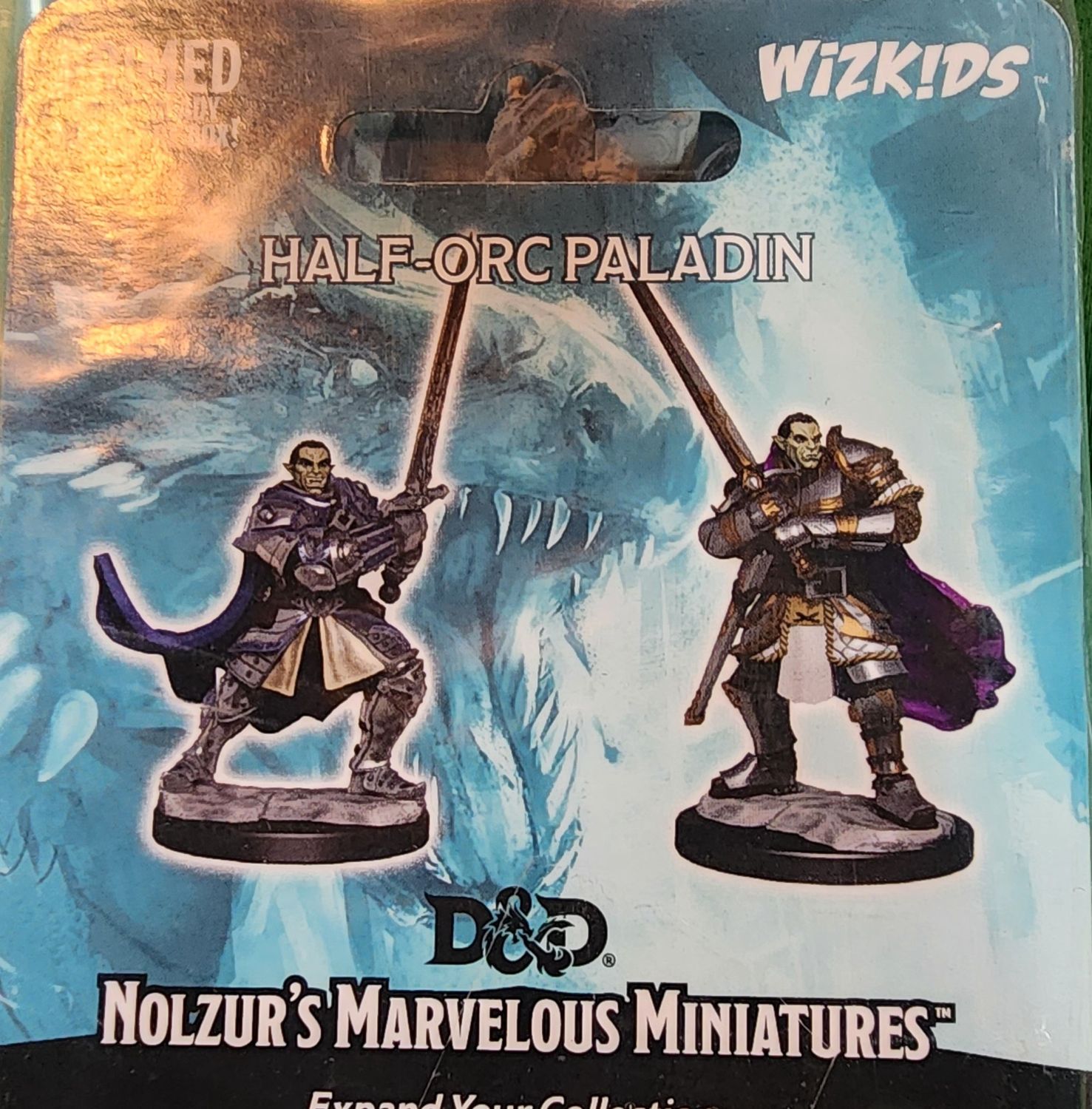 D&amp;D NOLZUR&#39;S HALF-ORC PALADIN