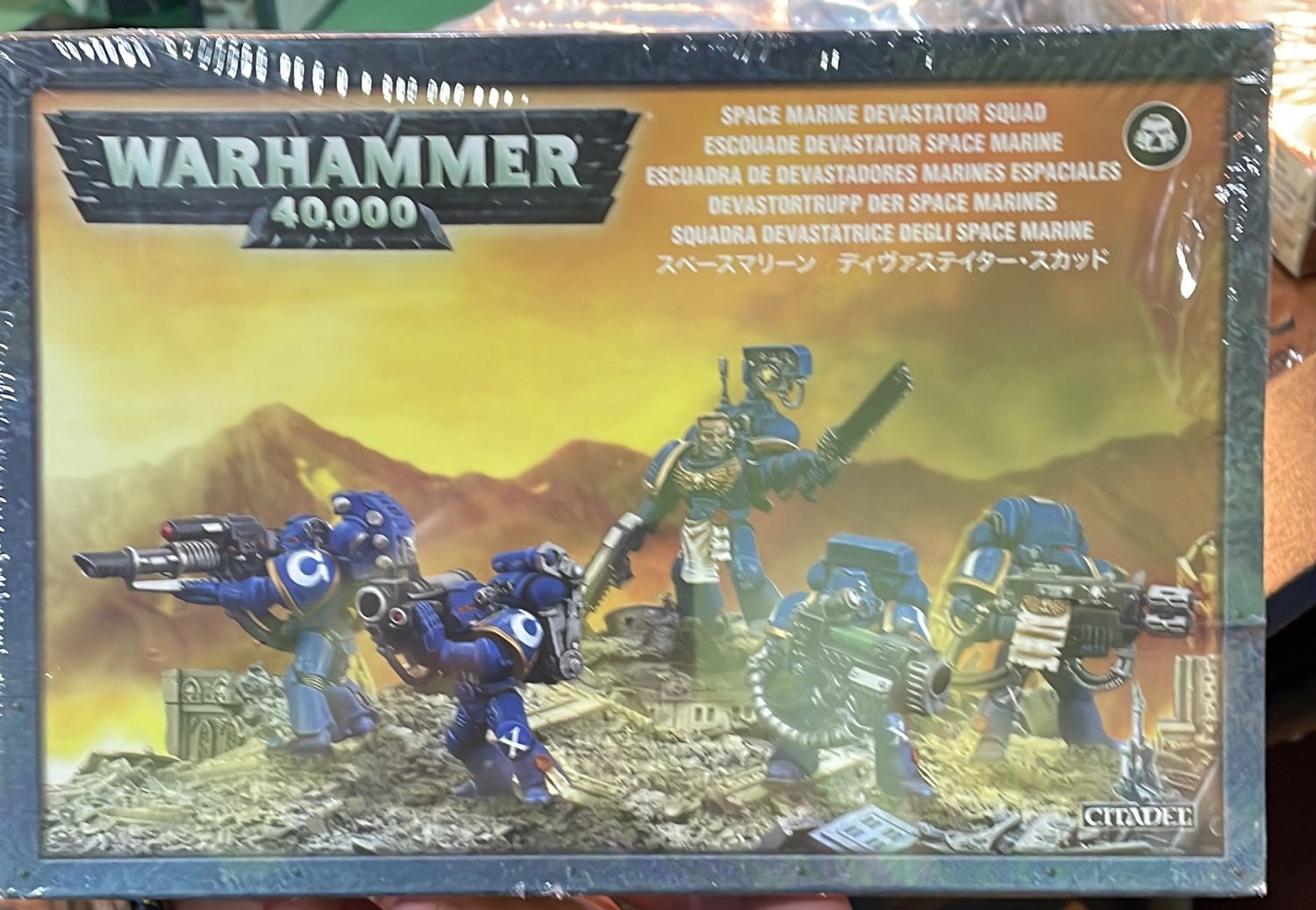Space marine devastator squad