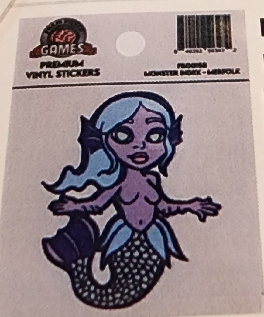 MONSTER INDEX STICKER: MERFOLK