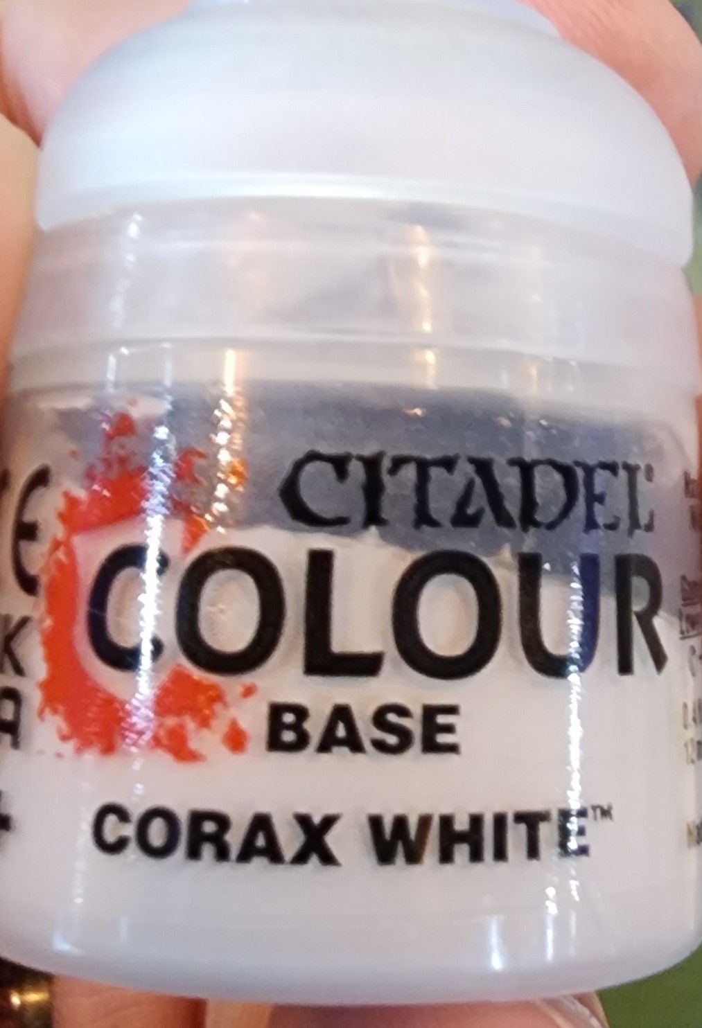 CORAX WHITE BASE PAINT
