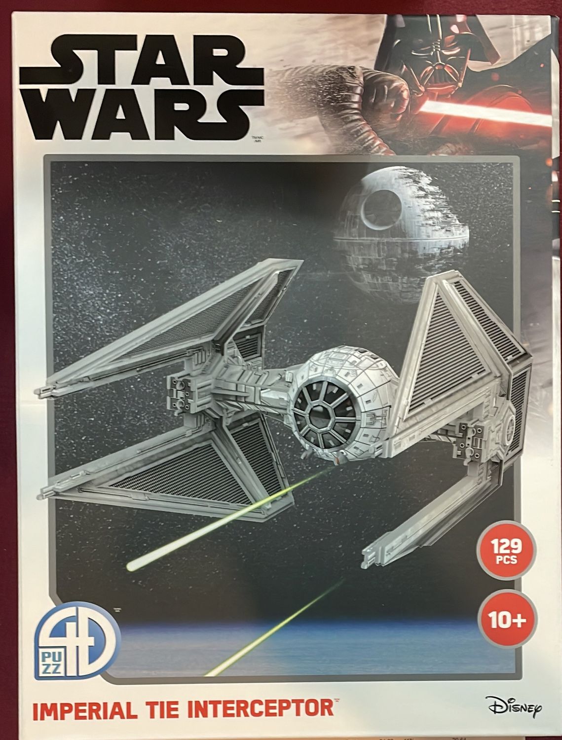 Star Wars TIE/IN Interceptor Fighter 4D Paper Model Kit
