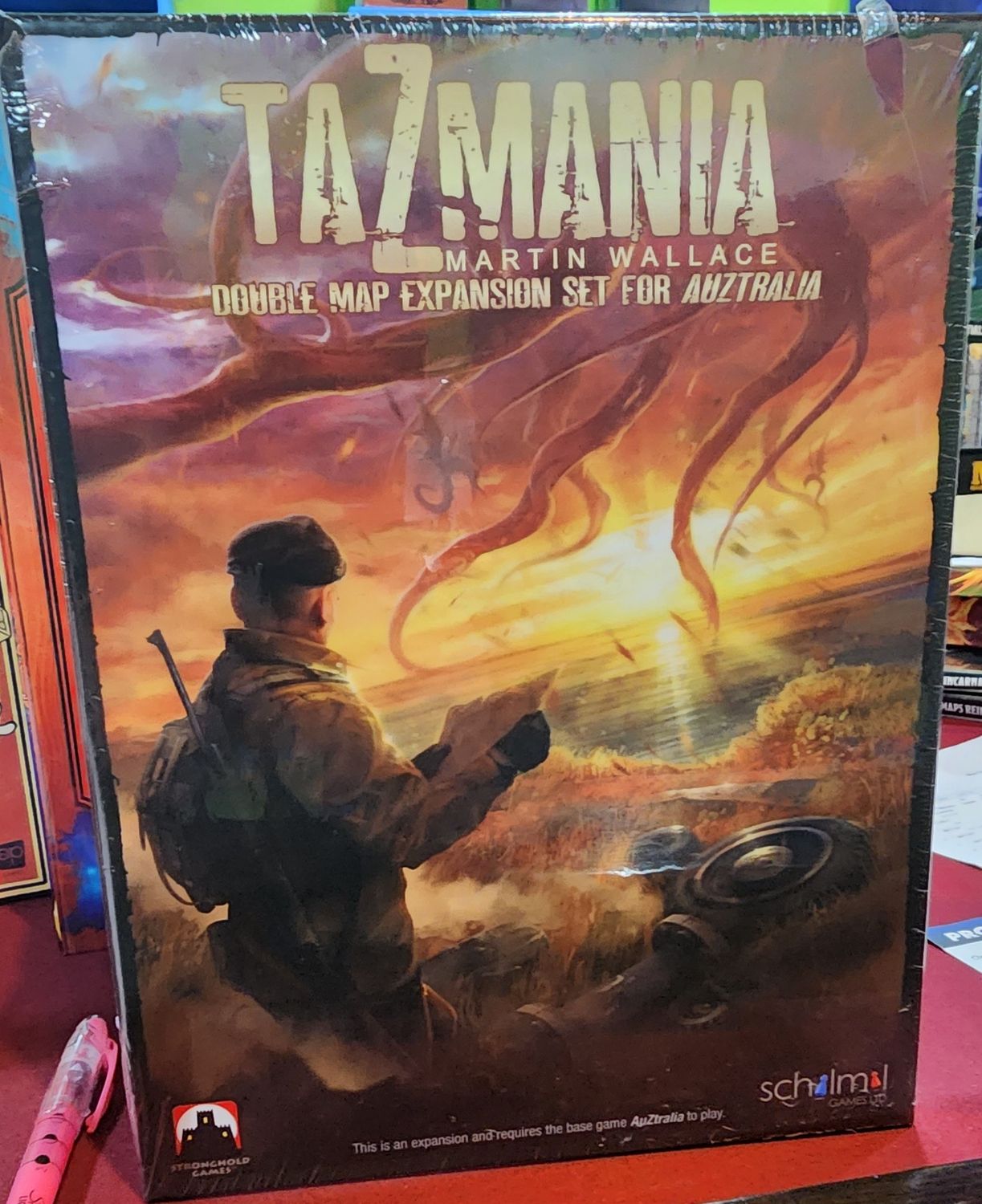 TAZMANIA DOUBLE MAP EXPANSION SET FOR AUZTRALIA