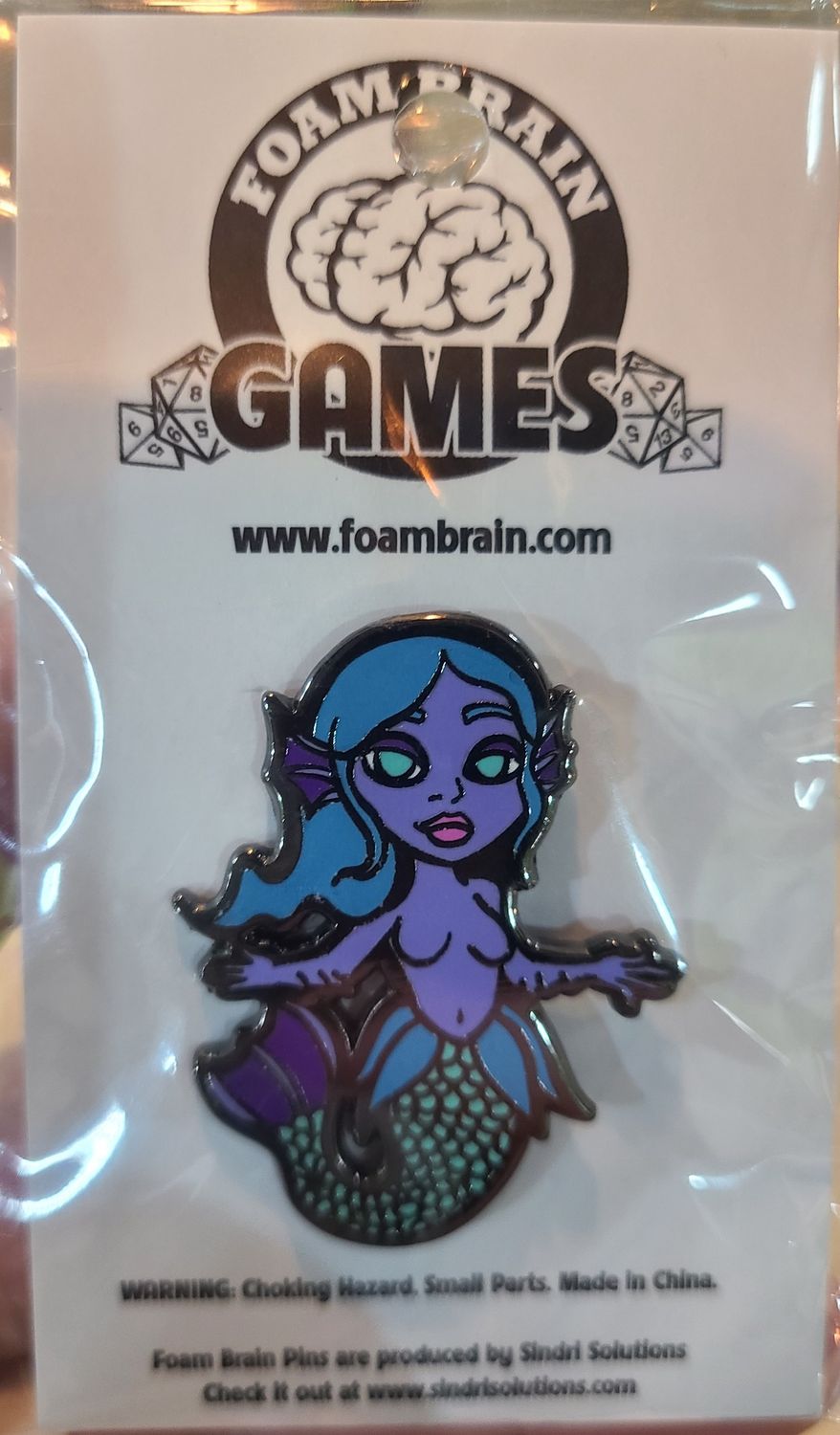 Monster Index Merfolk Pin