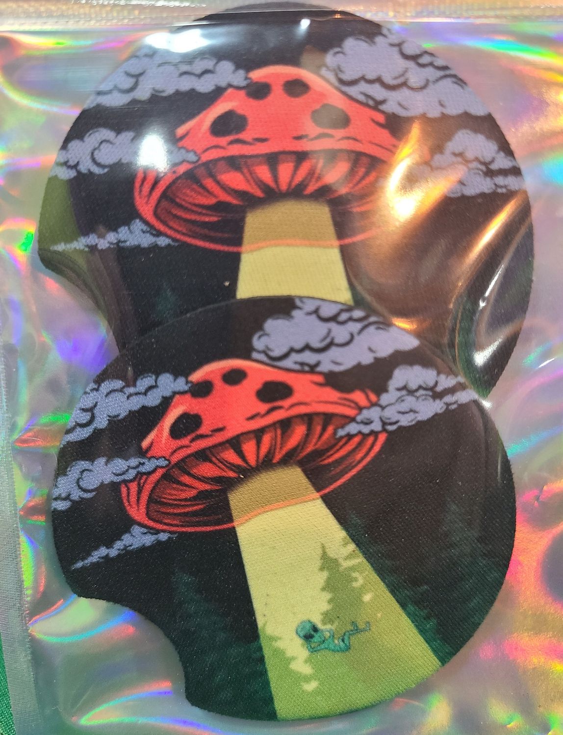 Car/Table Coaster: Mushroom UFO