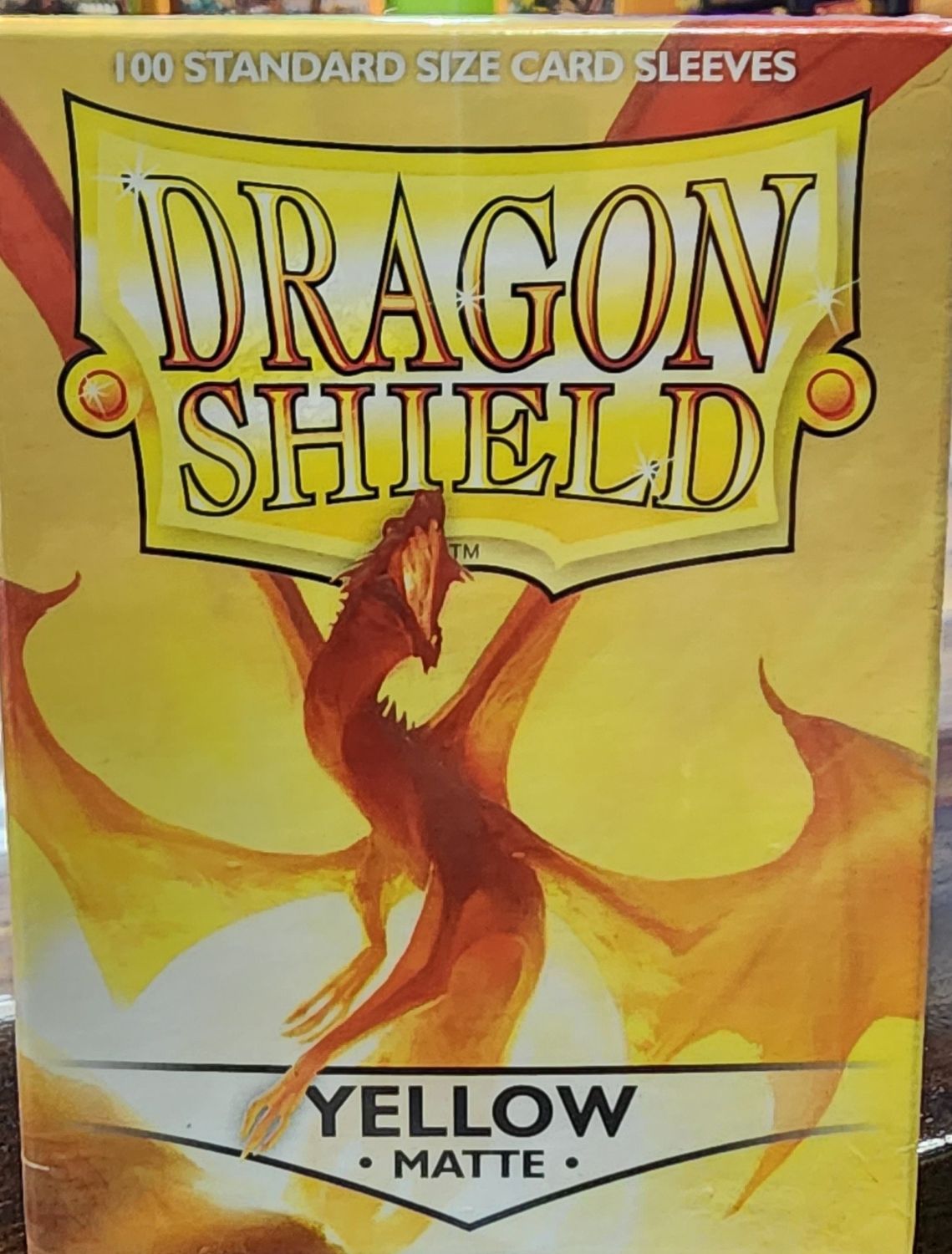 Dragon Shield Sleeves Matte Yellow