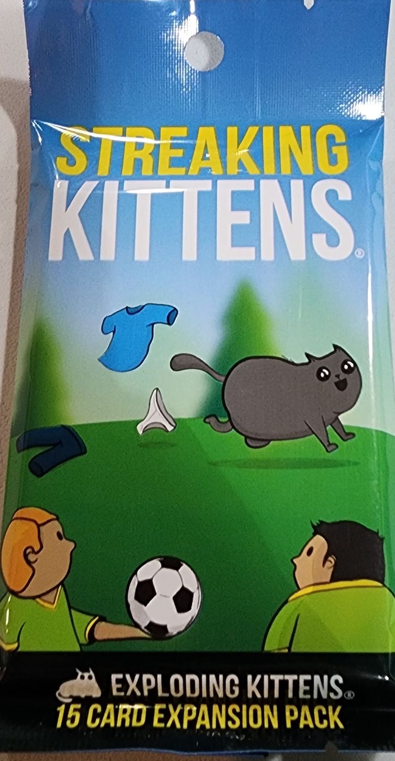 EXPLODING KITTENS STREAKING KITTENS EXPANSIONS