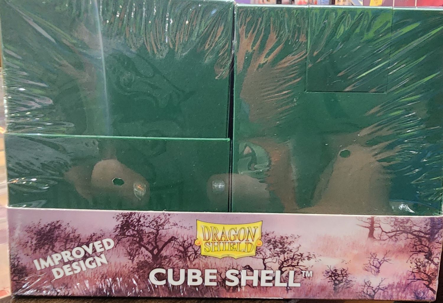 Dragon Shield Cube Shell Forest Green