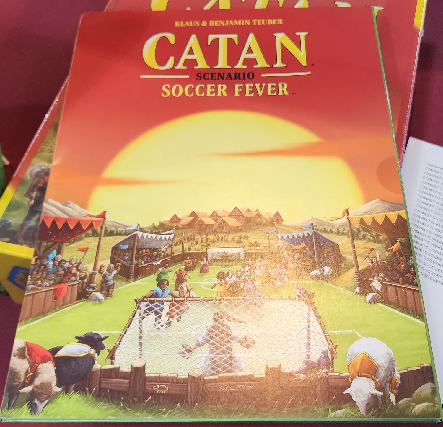 CATAN SCENARIO  SOCCER FEVER