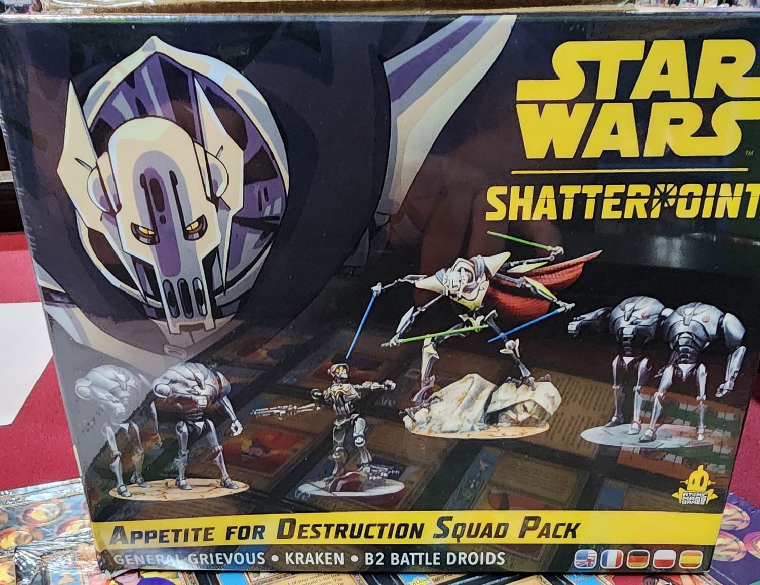 STAR WARS SHATTERPOINT APPETITE FOR DESTRUCTION SQUAD (GENERAL GRIEVOUS)