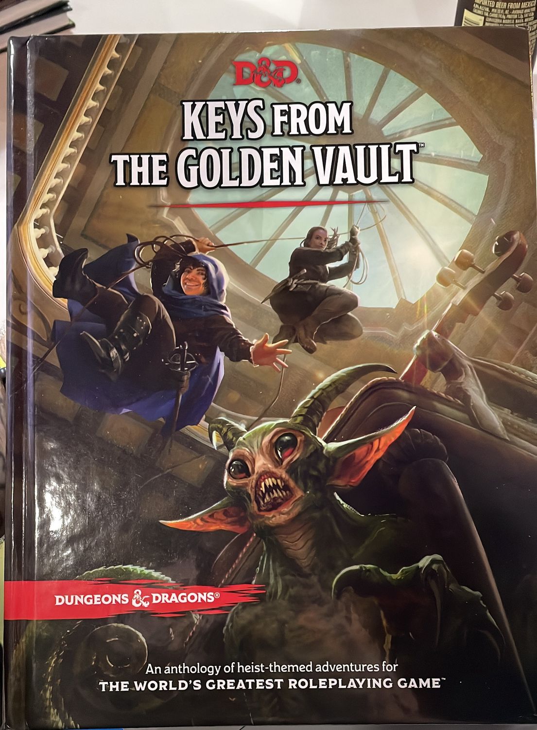 D&amp;D Keys From The Golden Vault