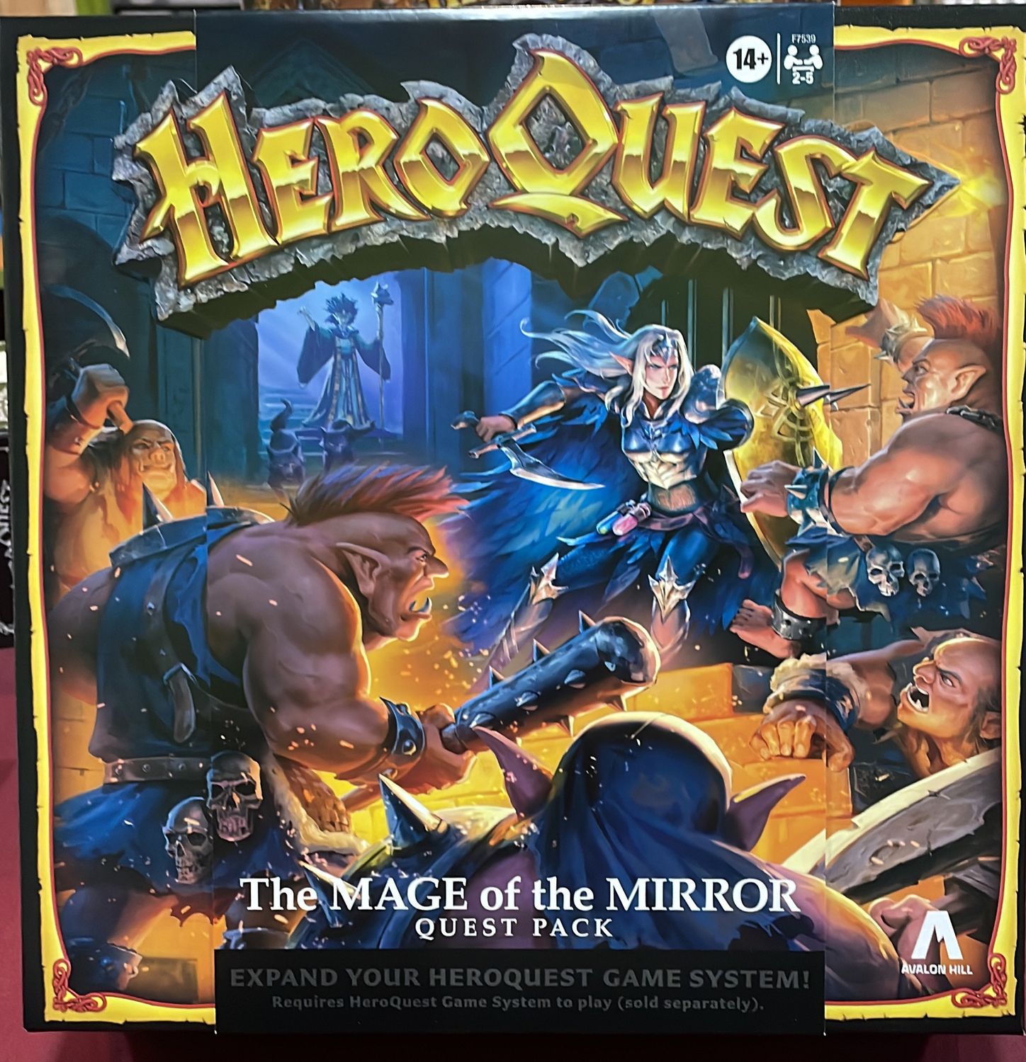 HeroQuest The Mage of the Mirror QUEST PACK