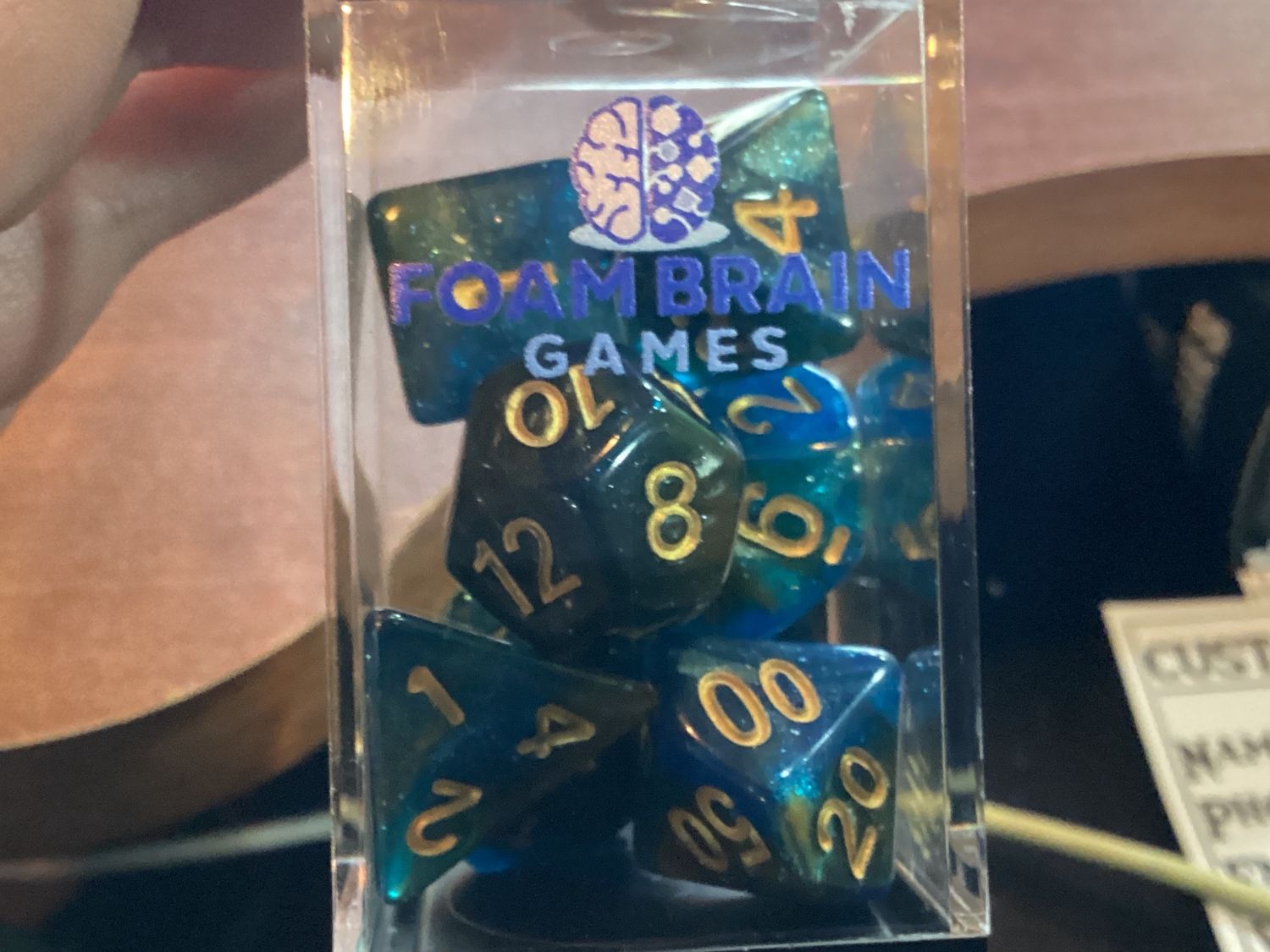River At Dusk Dice