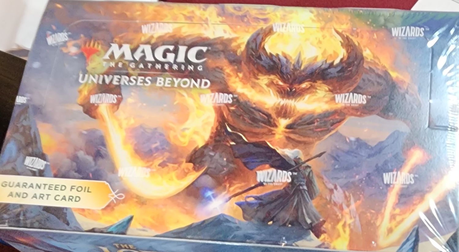 MAGIC THE GATHERING LOTR SET BOOSTER BOX