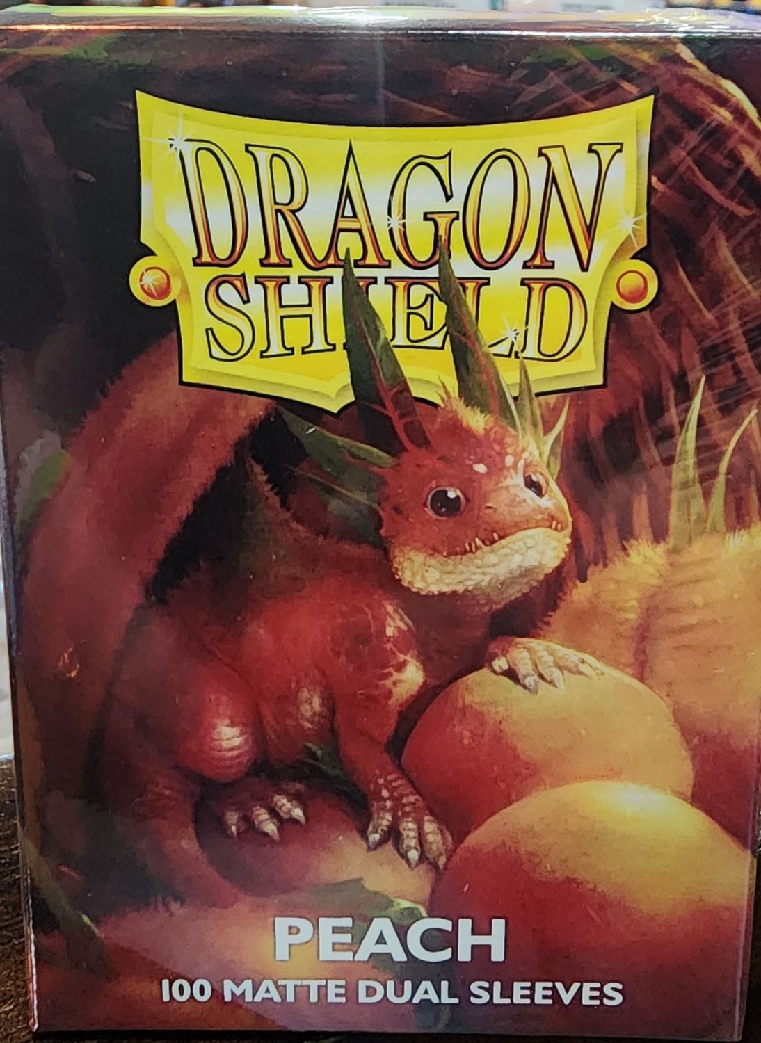 Dragon Shield Sleeves Matte Dual Peach
