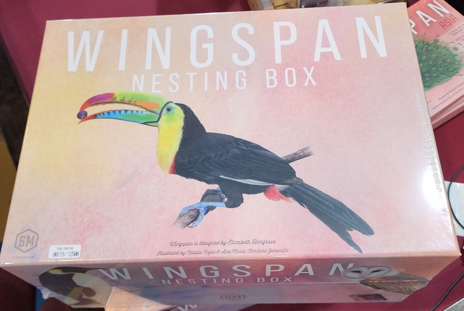 WINGSPAN NESTING BOX
