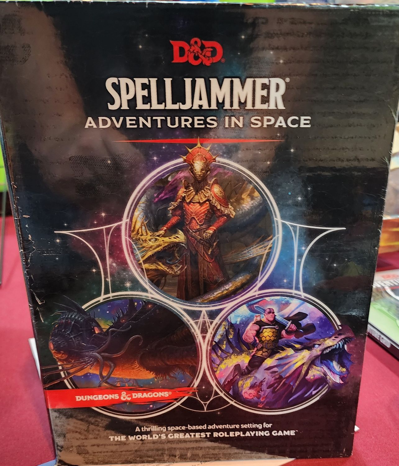 D&amp;D SPELLJAMMER ADVENTURES IN SPACE