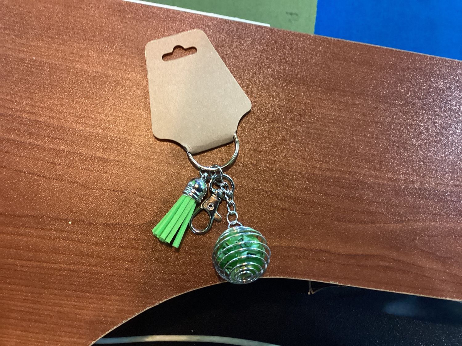 Dice Cage Keychain