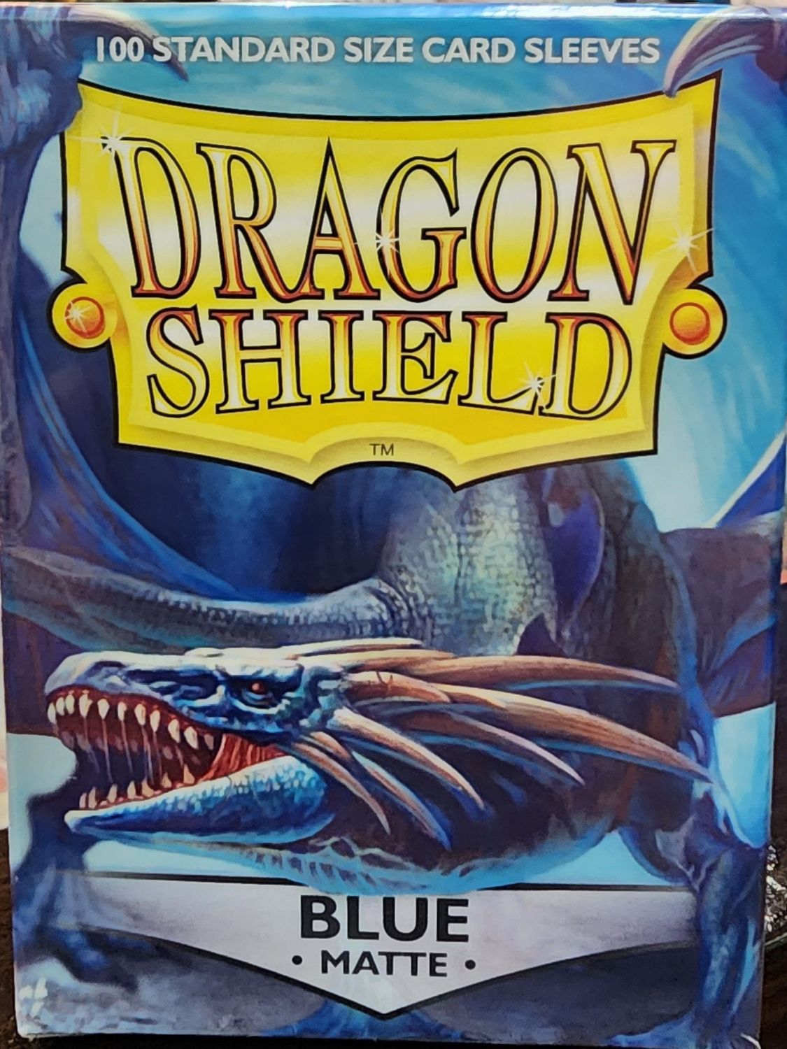 Dragon Shield Sleeves Matte Blue