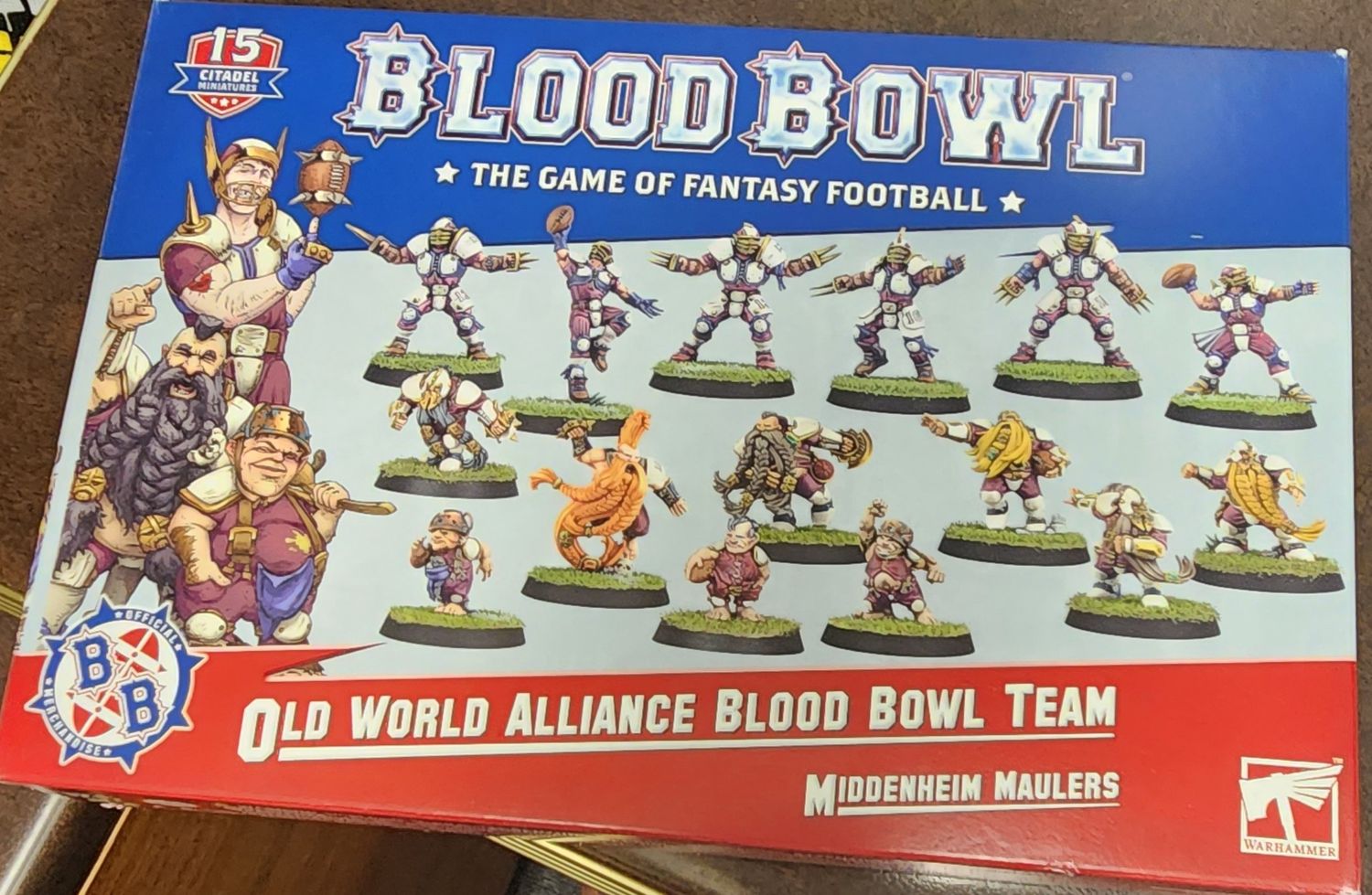 BLOOD BOWL OLD WORLD ALLIANCE  MIDDENHEIM MAULERS