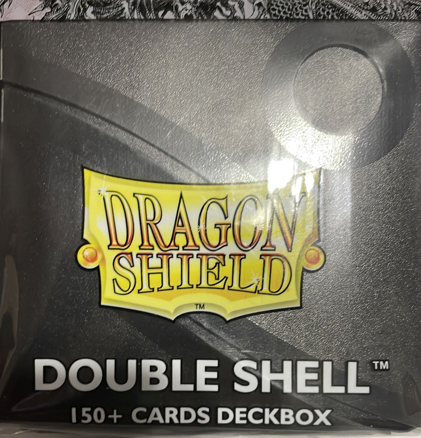 Dragon Shield Double Shell 150+ cards SHADOW BLACK