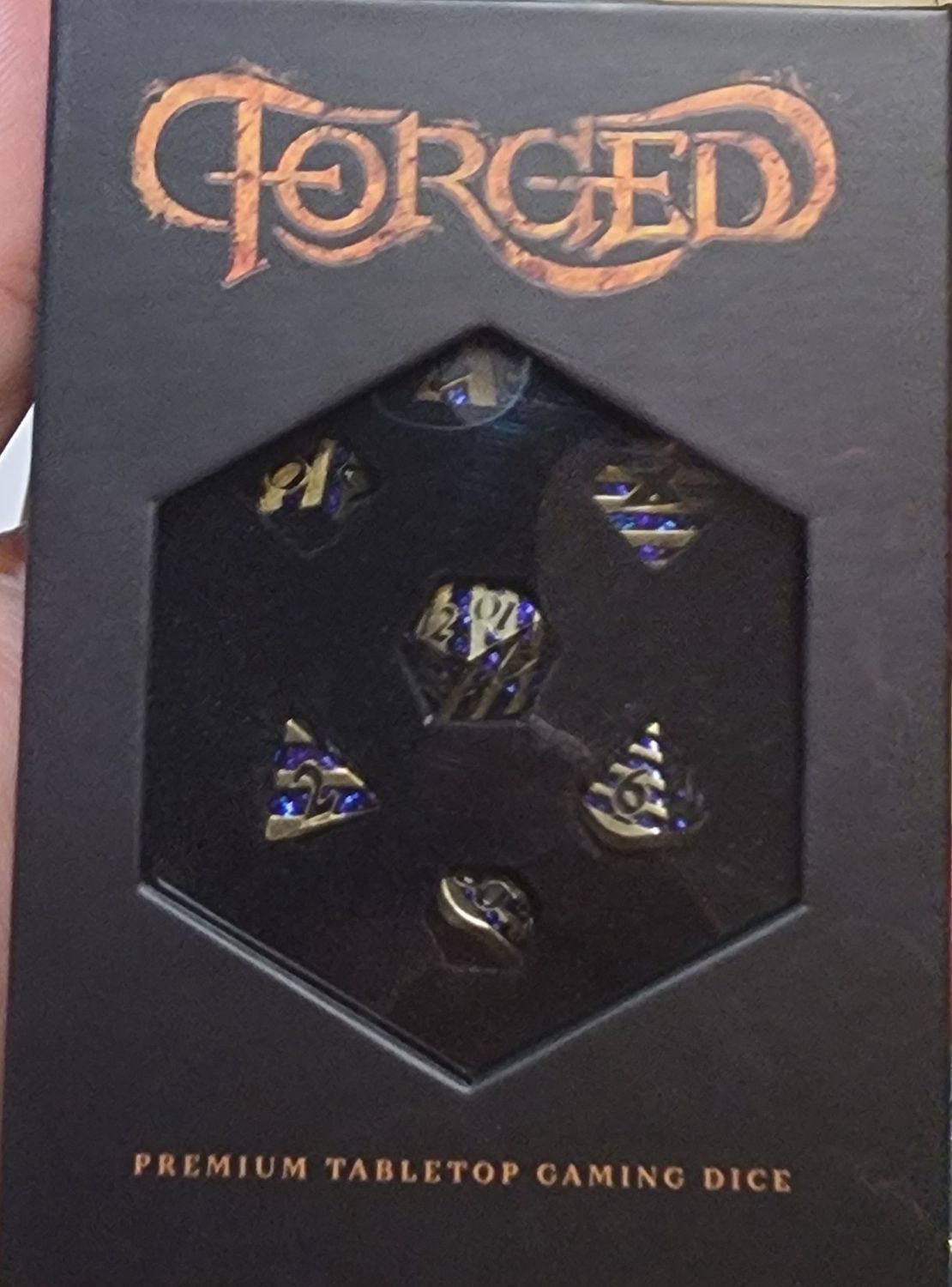 Mini gnomish riches dice set