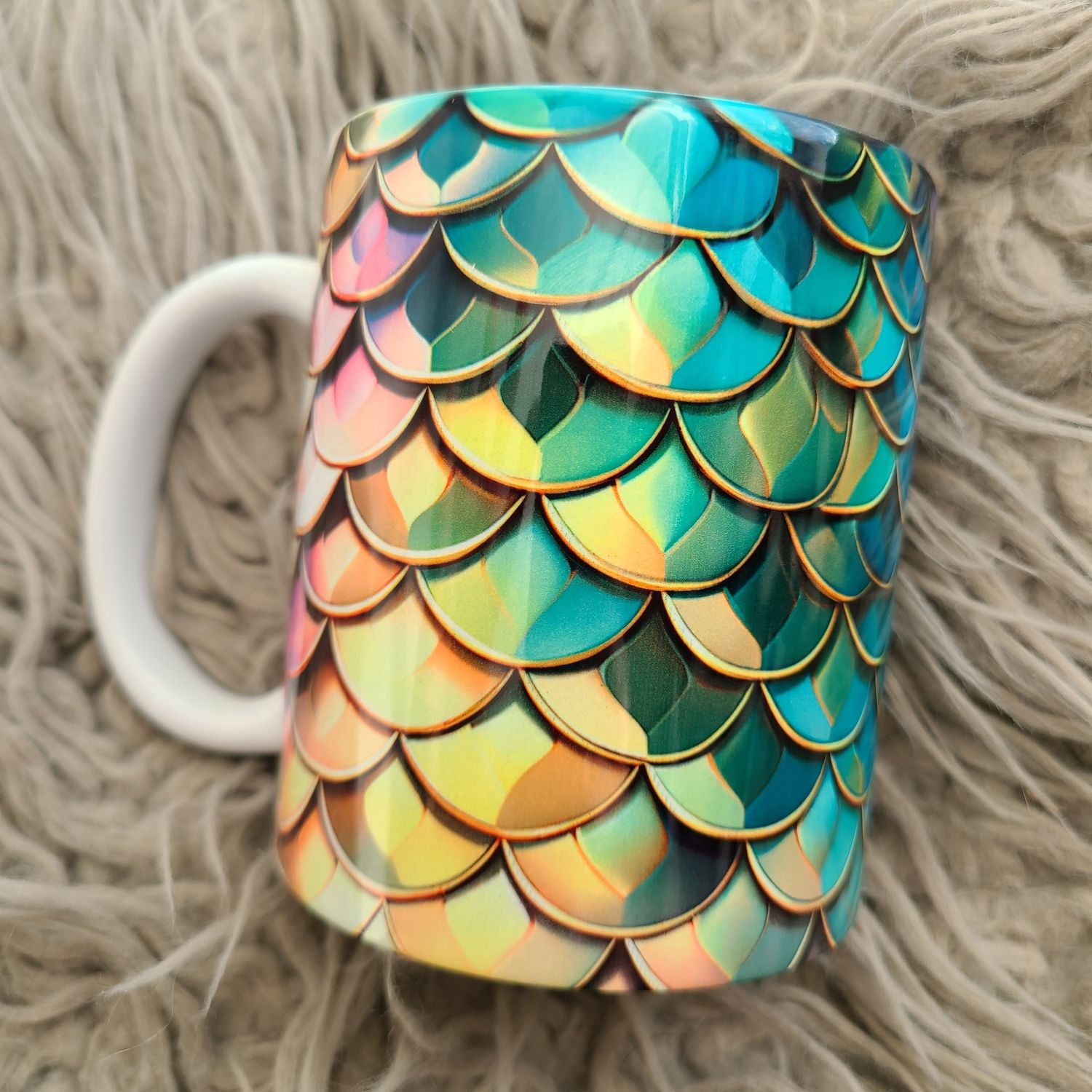 Metalic Scales Mug