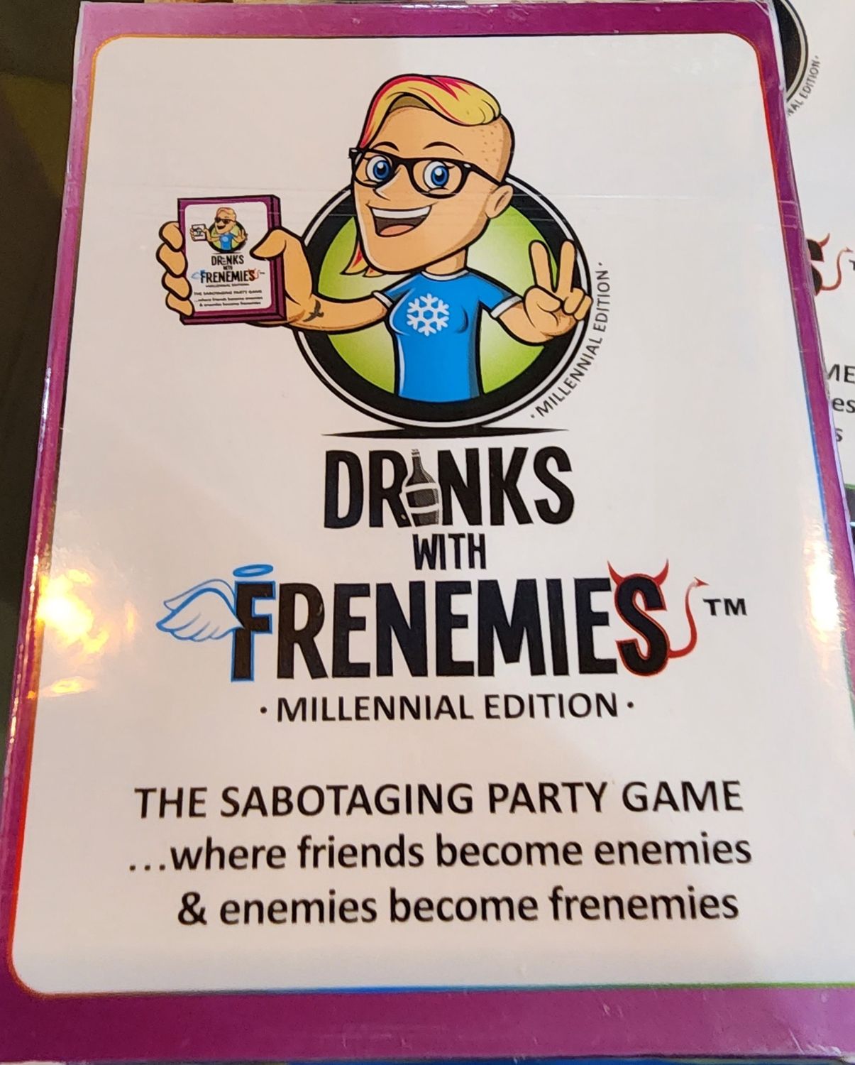 DRINKS WITH FRENEMIES MILLENIAL EDITION