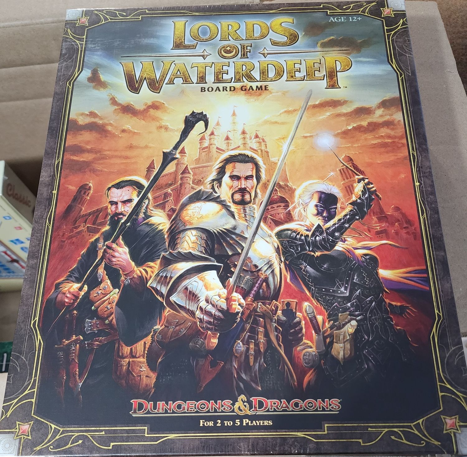 DUNGEONS &amp; DRAGONS LORDS OF WATERDEEP BOARD GAME