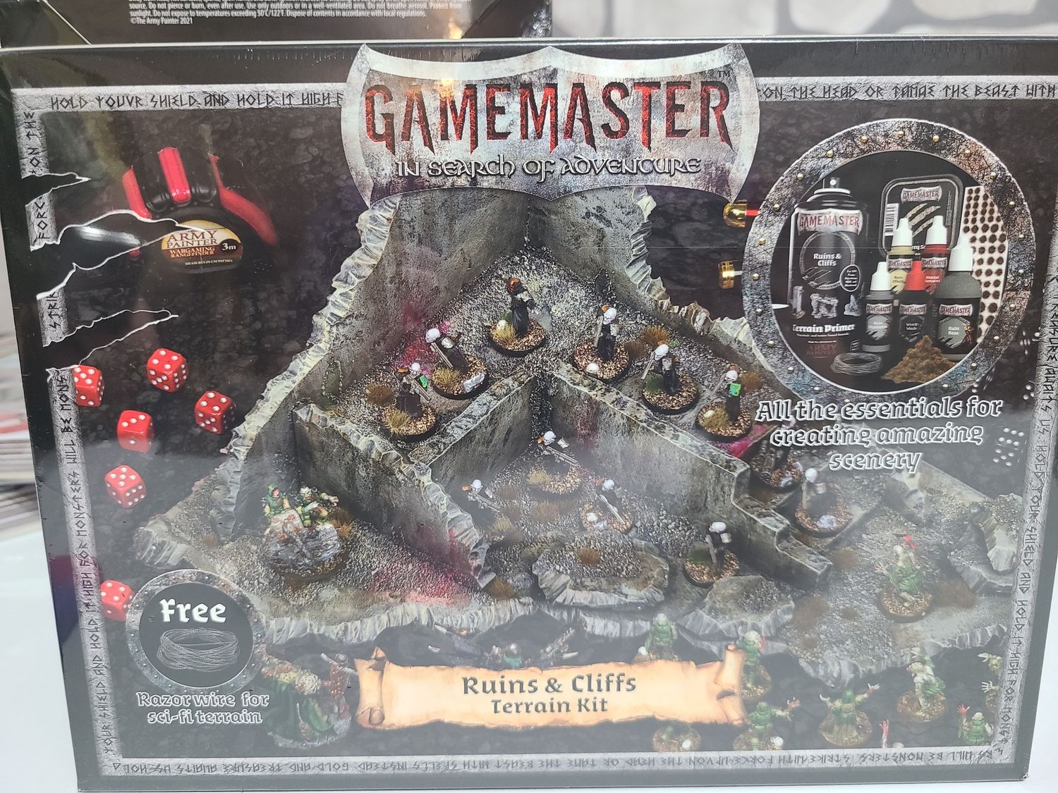 GameMaster Ruins &amp; Cliffs Terrain Kit