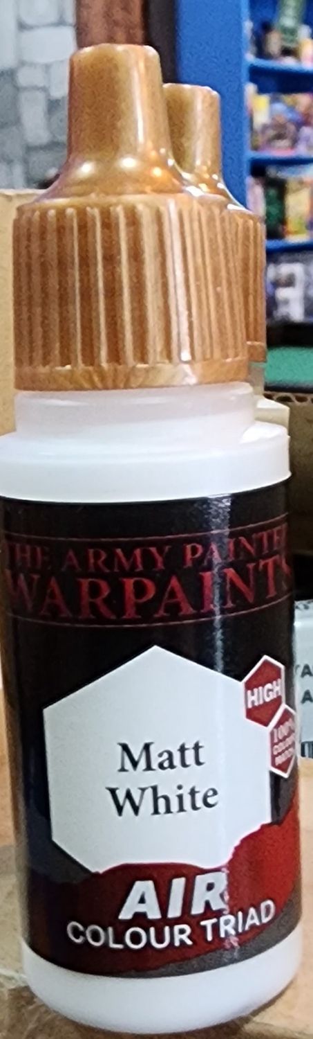 THE ARMY PAINTER WAR PAINT AIR MATT WHITE