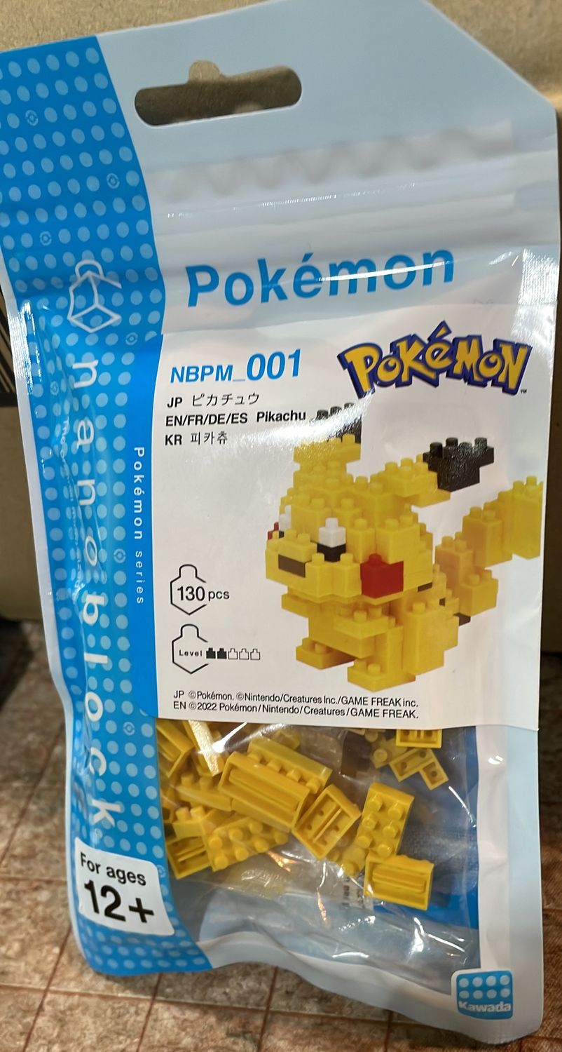 Nano Block Pikachu