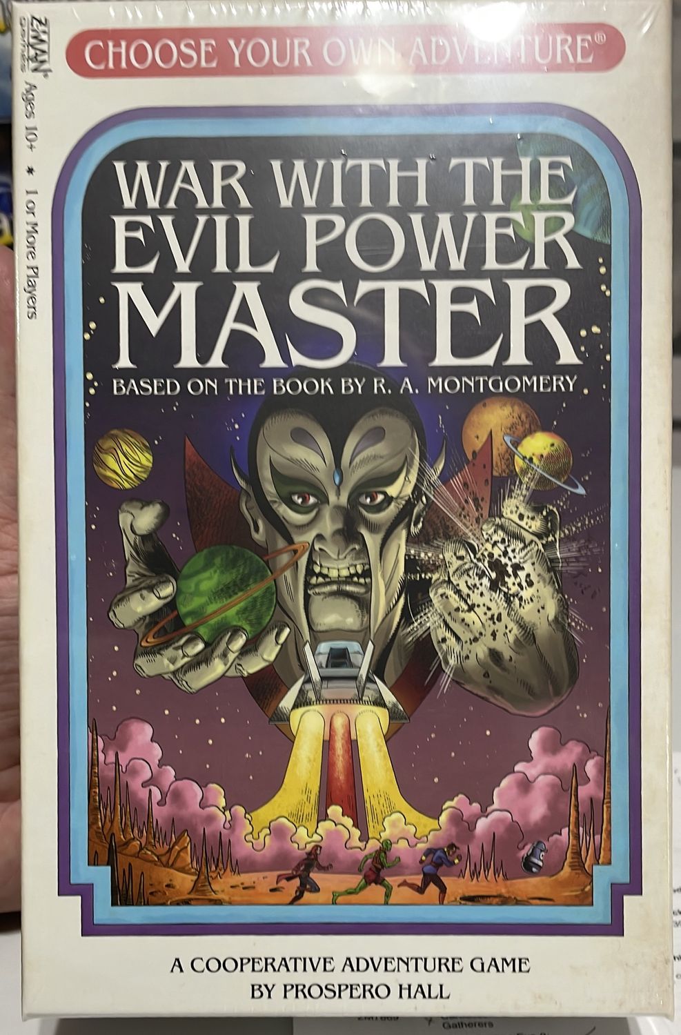 Choose your own adventure War With the Evil Power Master