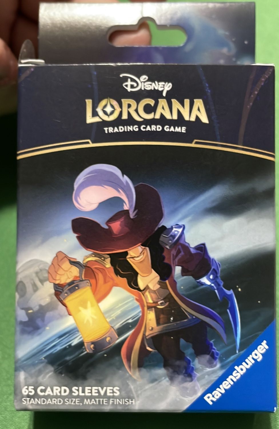 Lorcana 65 Card Sleeves Captain Hook
