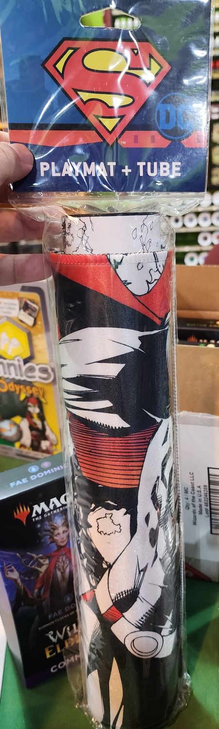 SUPERMAN PLAYMAT AND TUBE