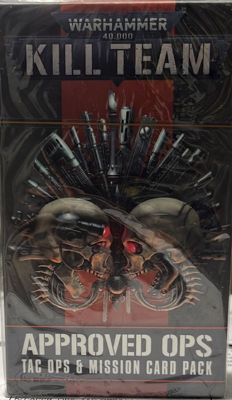 Warhammer 40K Kill Team Approved Ops Tac Ops &amp; Mission Card Pack