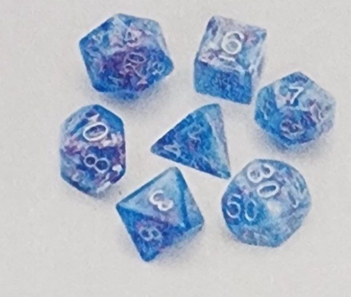 FROZEN BUTTERFLY RPG DICE SET