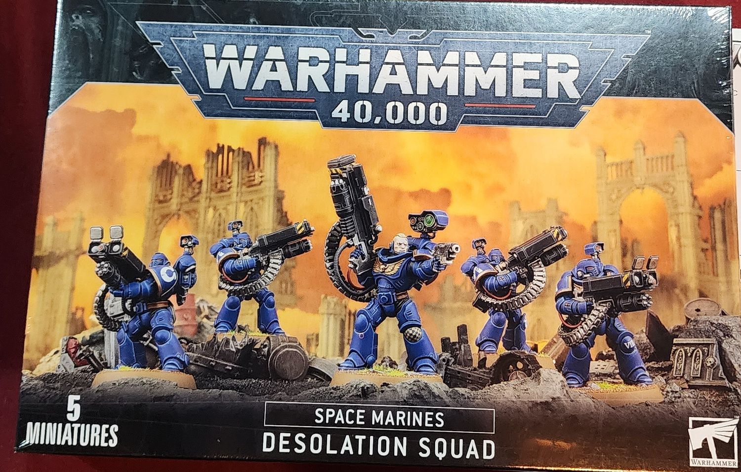 WARHAMMER 40K SPACE MARINE DESOLATION SQUAD