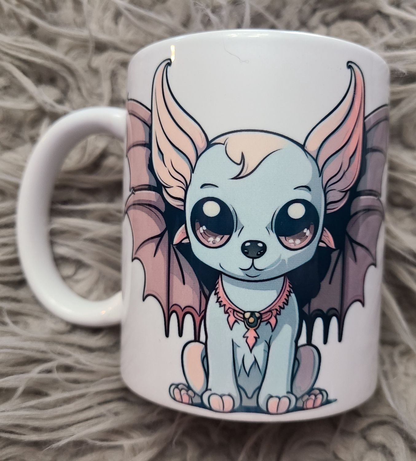 Pastel Demon Dog Mug