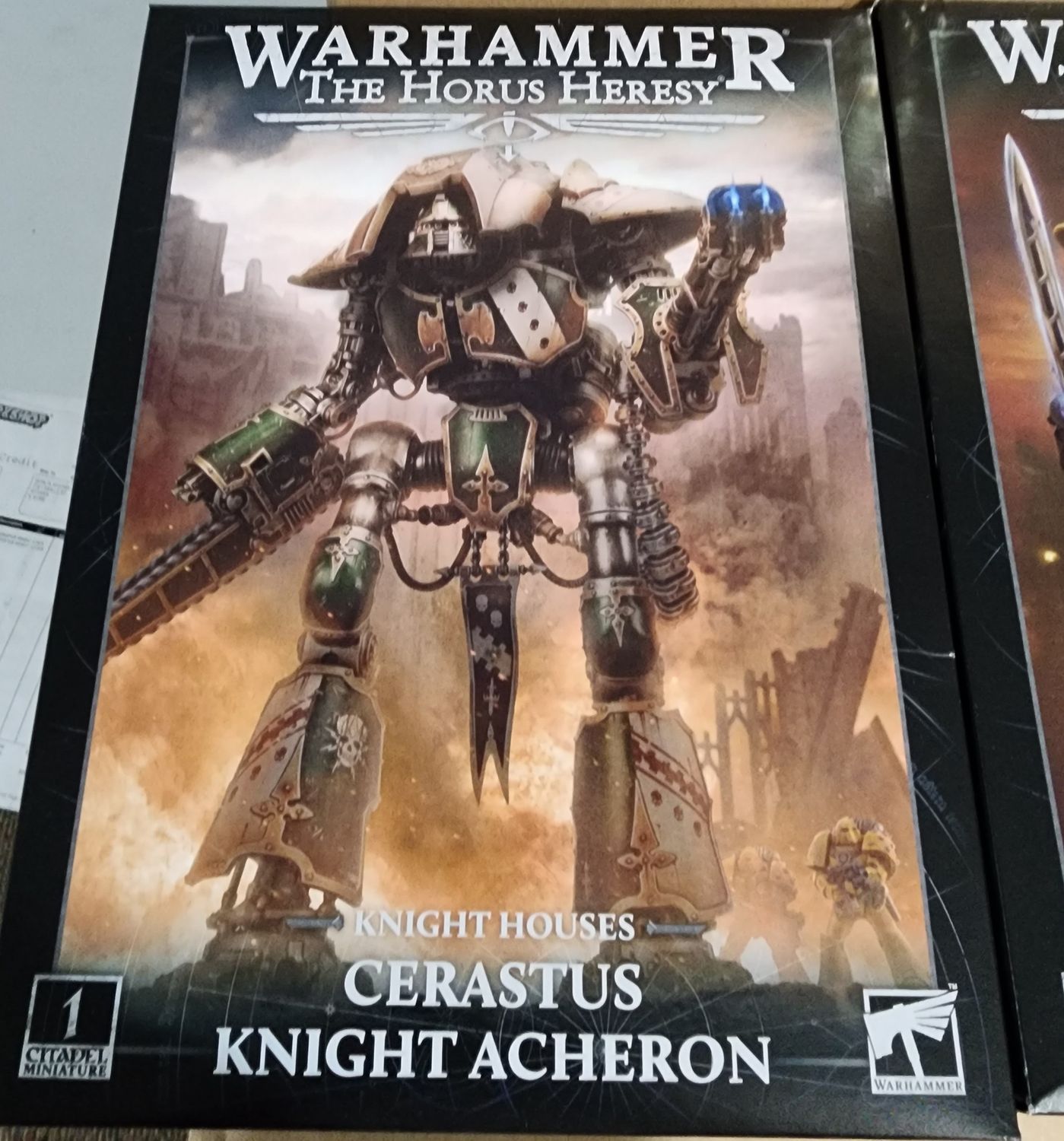 WARHAMMER THE  HORUS HERESY CERASTUS KNIGHT ACHERON