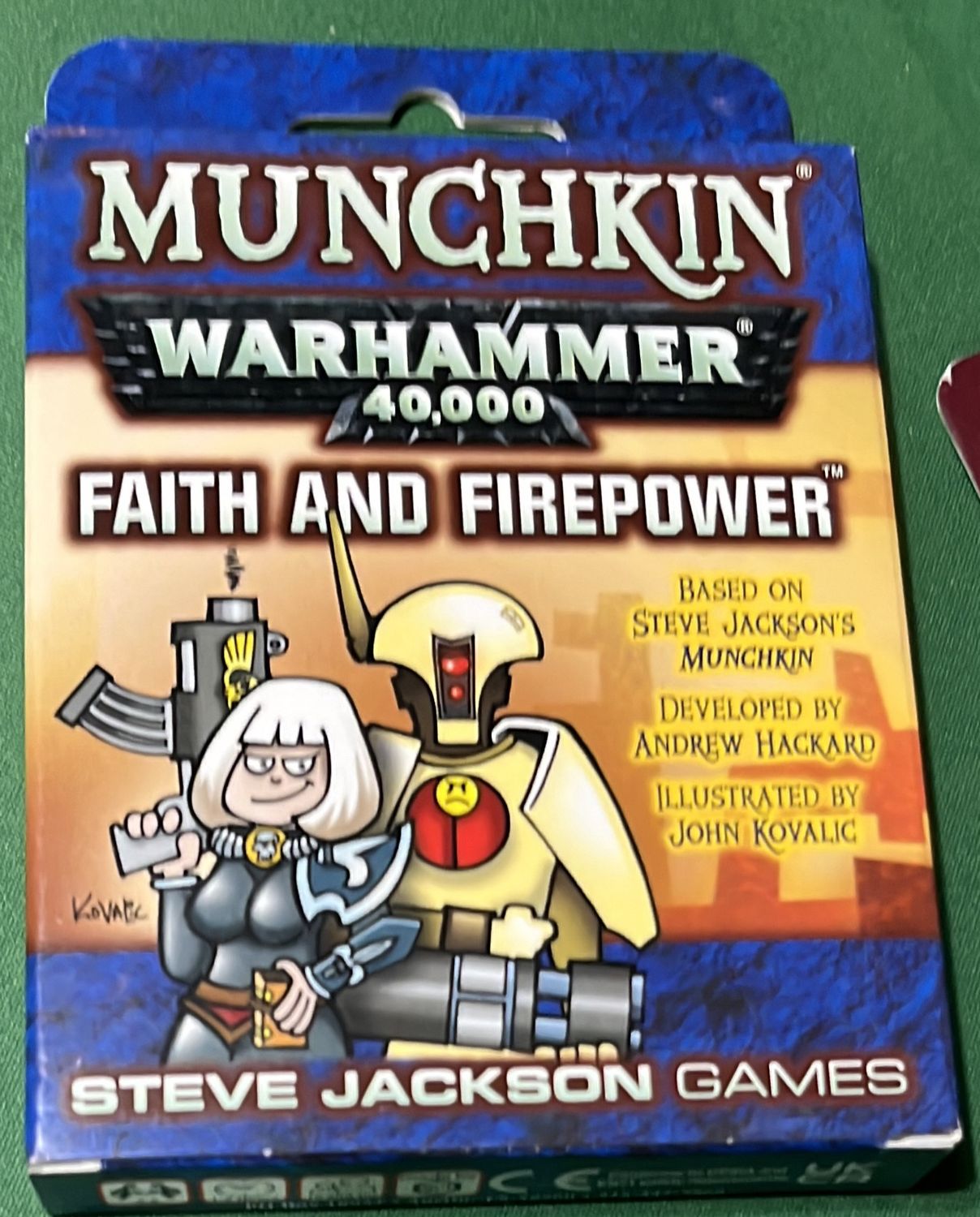 Munchkin Warhammer 40k - Faith and Firepower Expansion