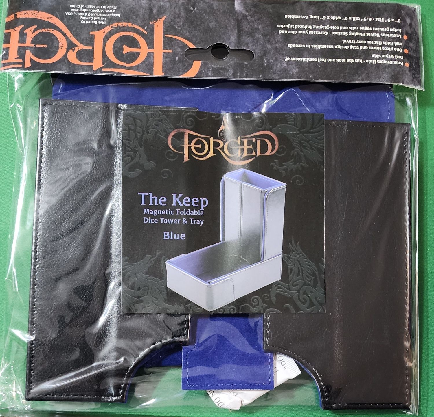 THE KEEP DICE TOWER BLUE