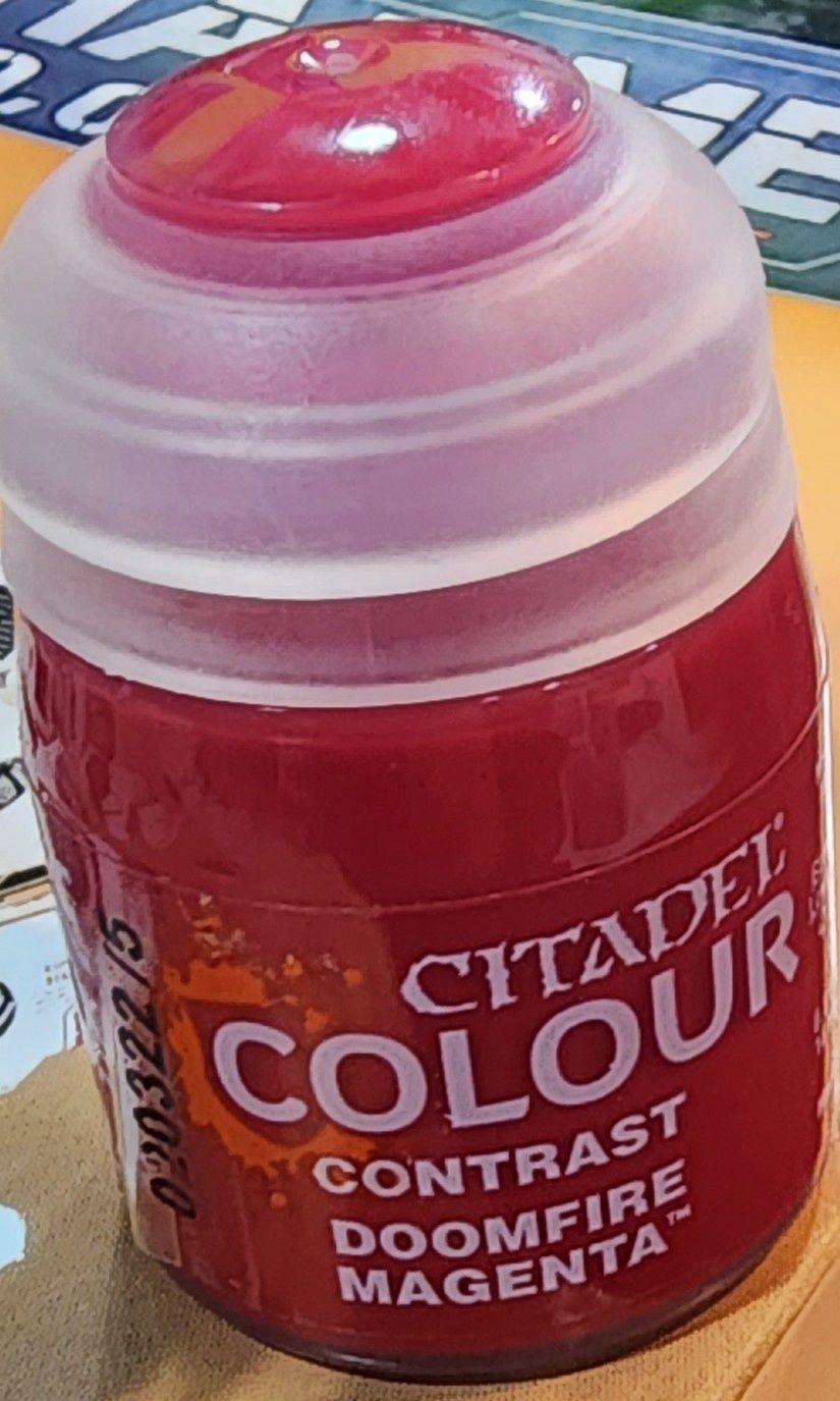CITADEL COLOUR CONTRAST DOOMFIRE MAGENTA