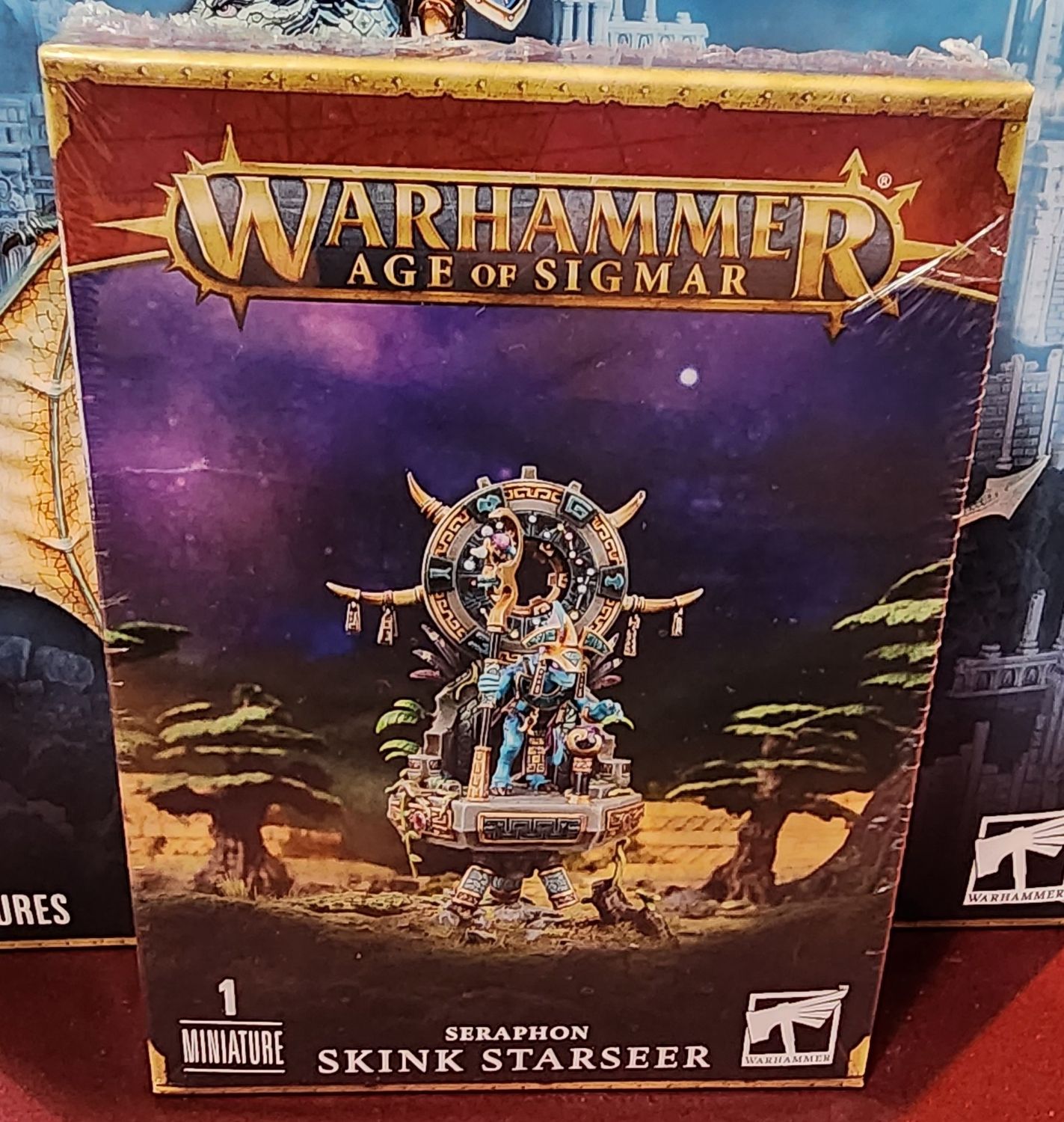 WARHAMMER AGE OF SIGMAR SERAPHON SKINK STARSEER