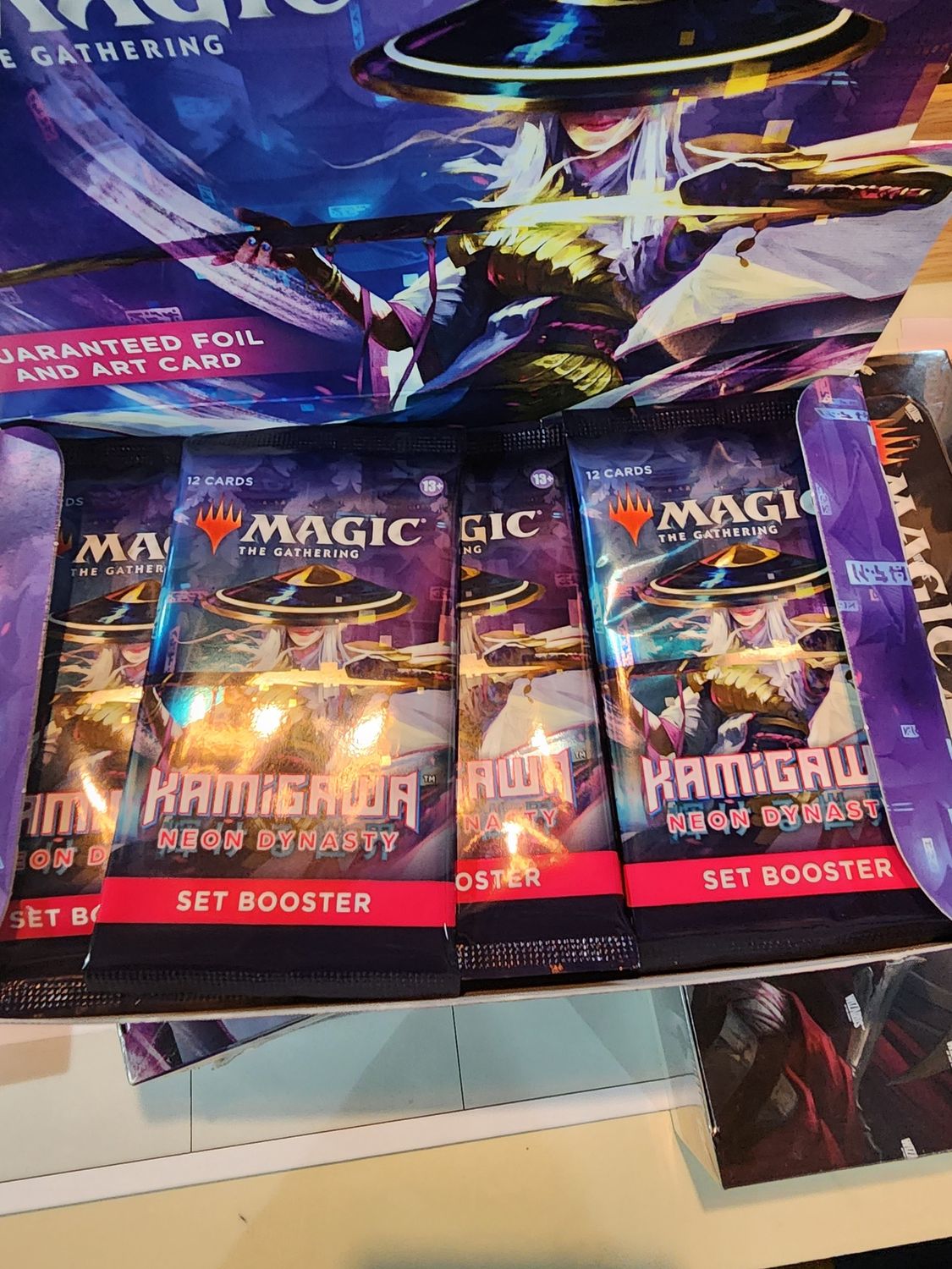 MTG KAMIGAWA NEON DYANSTY SET BOOSTER PACK